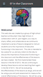 Mobile Screenshot of efintheclassroom.net